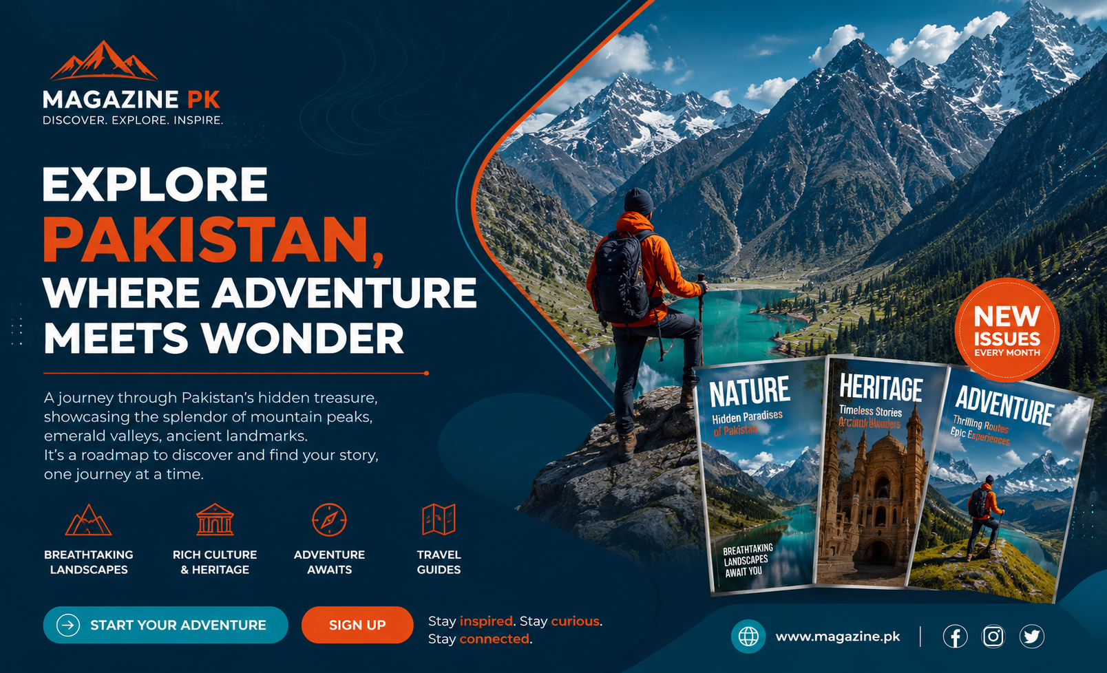 Digital Magazine and Guide Publishing Platform